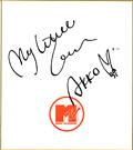 My Little Lover サイン色紙