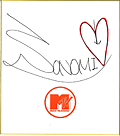 SONOMI サイン色紙