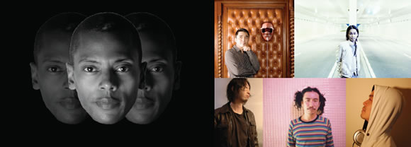 JEFF MILLS、TAKKYU ISHINO、KEN ISHII、O.N.O aka Machine Live、DJ NOBU、LOUD ONE