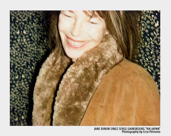 JANE BIRKIN SINGS SERGE GAINSBOURG VIA JAPAN
Photography by Ezra Petronio