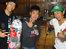 プロスケーター阿部直央&小澤`OZZY`正道